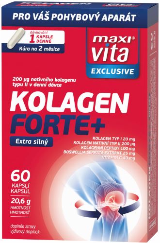 Zobrazit detail výrobku Maxi Vita Exclusive Kolagen Forte+ 60 kapslí