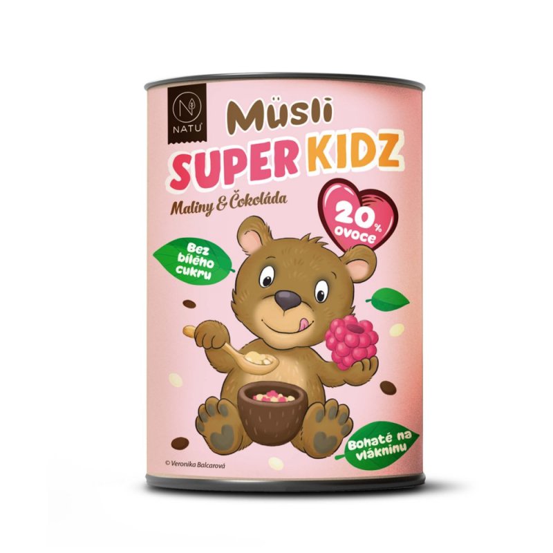 Zobrazit detail výrobku Natu Müsli Super Kidz Maliny a čokoláda 300 g