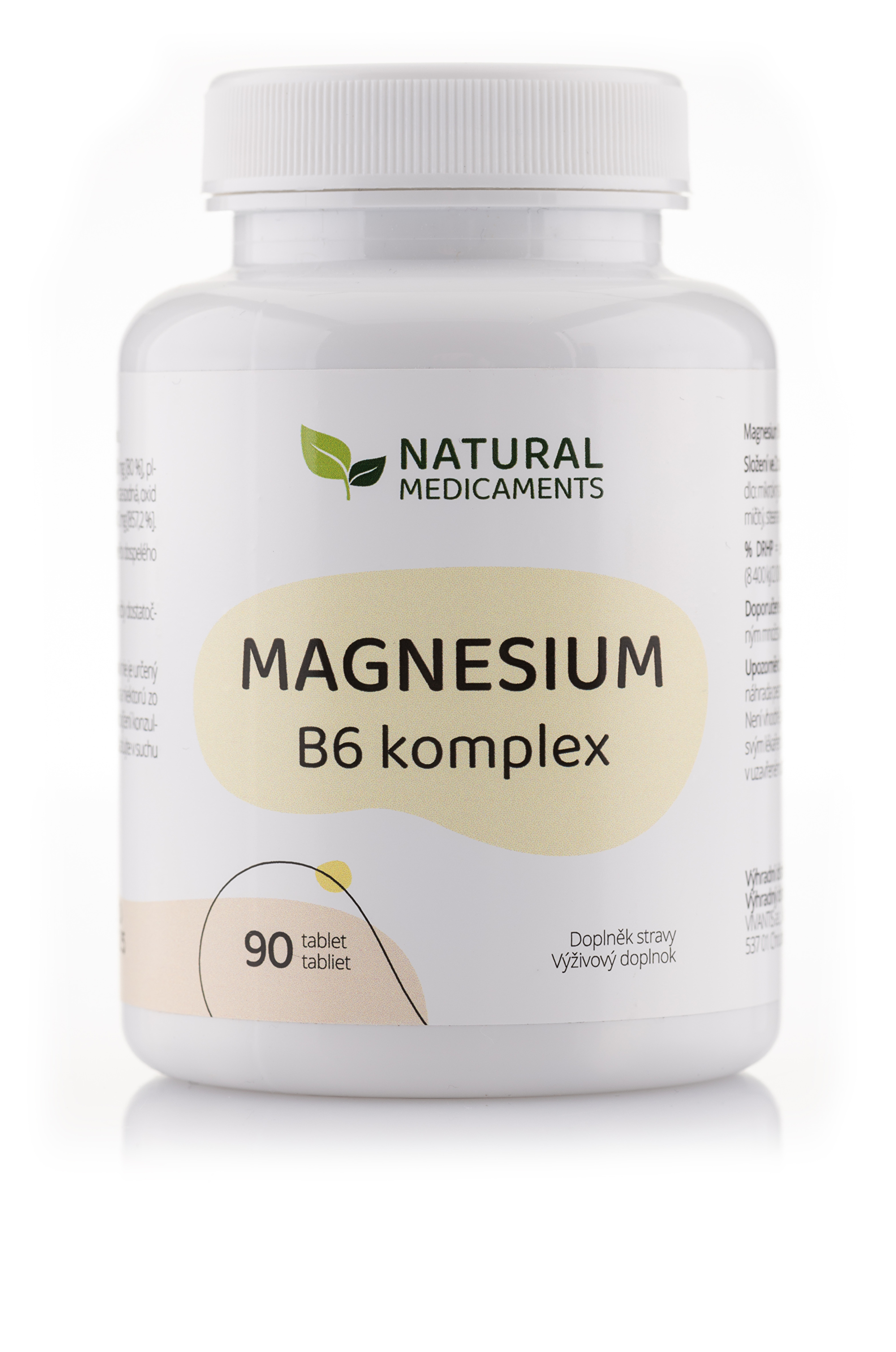 Zobrazit detail výrobku Natural Medicaments Magnesium B6 komplex 90 tablet