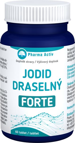 Zobrazit detail výrobku Pharma Activ Jodid draselný FORTE 60 tablet
