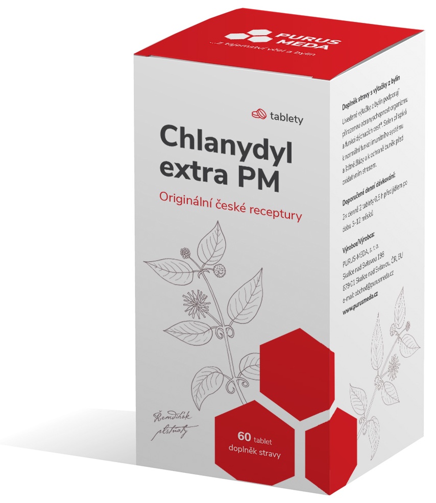 Zobrazit detail výrobku Purus Meda Chlanydyl extra PM 60 tbl.