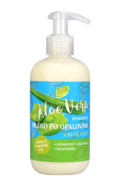 Vivaco Aloe Vera hydratační mléko po opalování BIO 250 ml