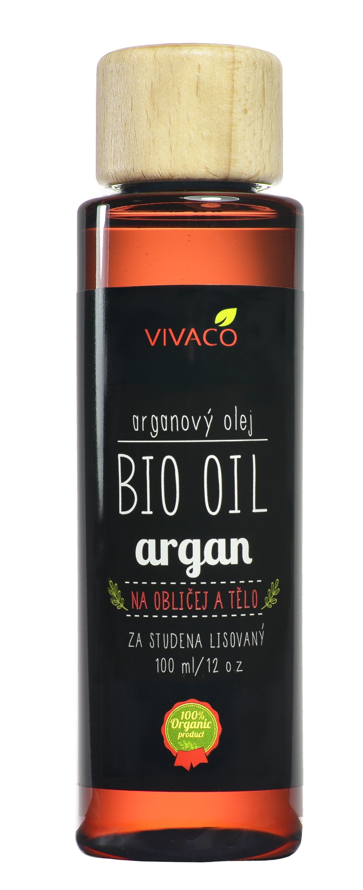 Vivaco Arganový olej na obličej a tělo BIO 100 ml