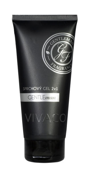 Vivaco Sprchový gel 2 v 1 pro muže Gentleman 200 ml