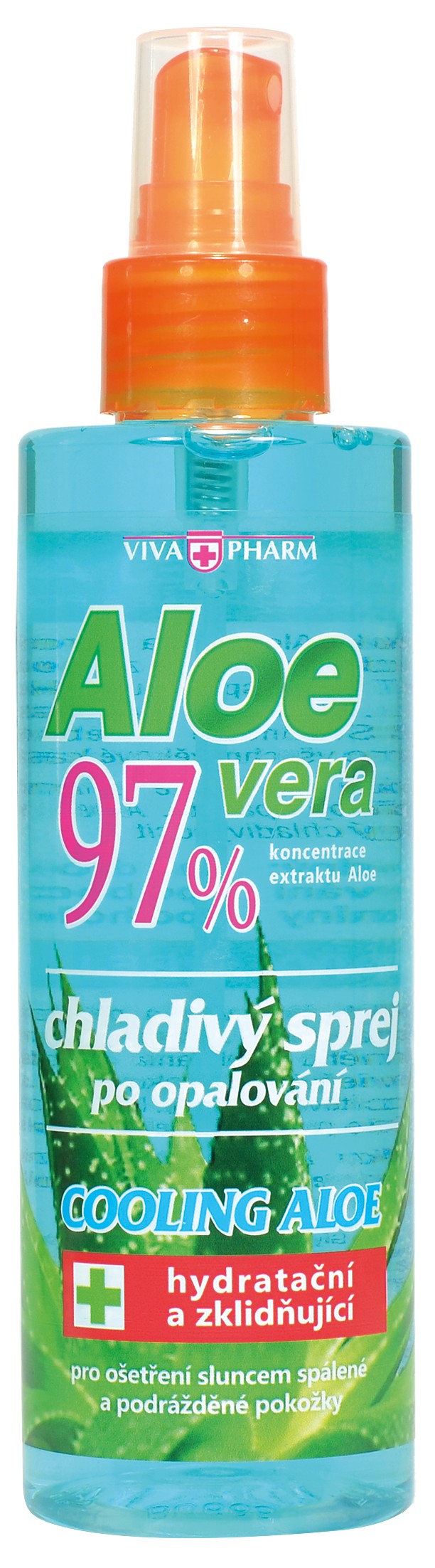 Vivaco Aloe Vera 97% chladivý sprej po opaľovaní 200 ml
