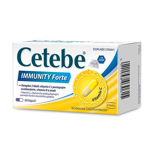 Zobrazit detail výrobku Cetebe Immunity Forte 60 kapslí
