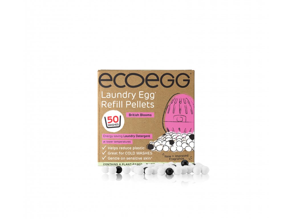 Ecoegg Náplň do pracího vajíčka British Blossom 50 praní