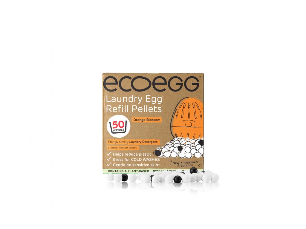 Zobrazit detail výrobku Ecoegg Náplň do pracího vajíčka Pomerančové květy 50 praní