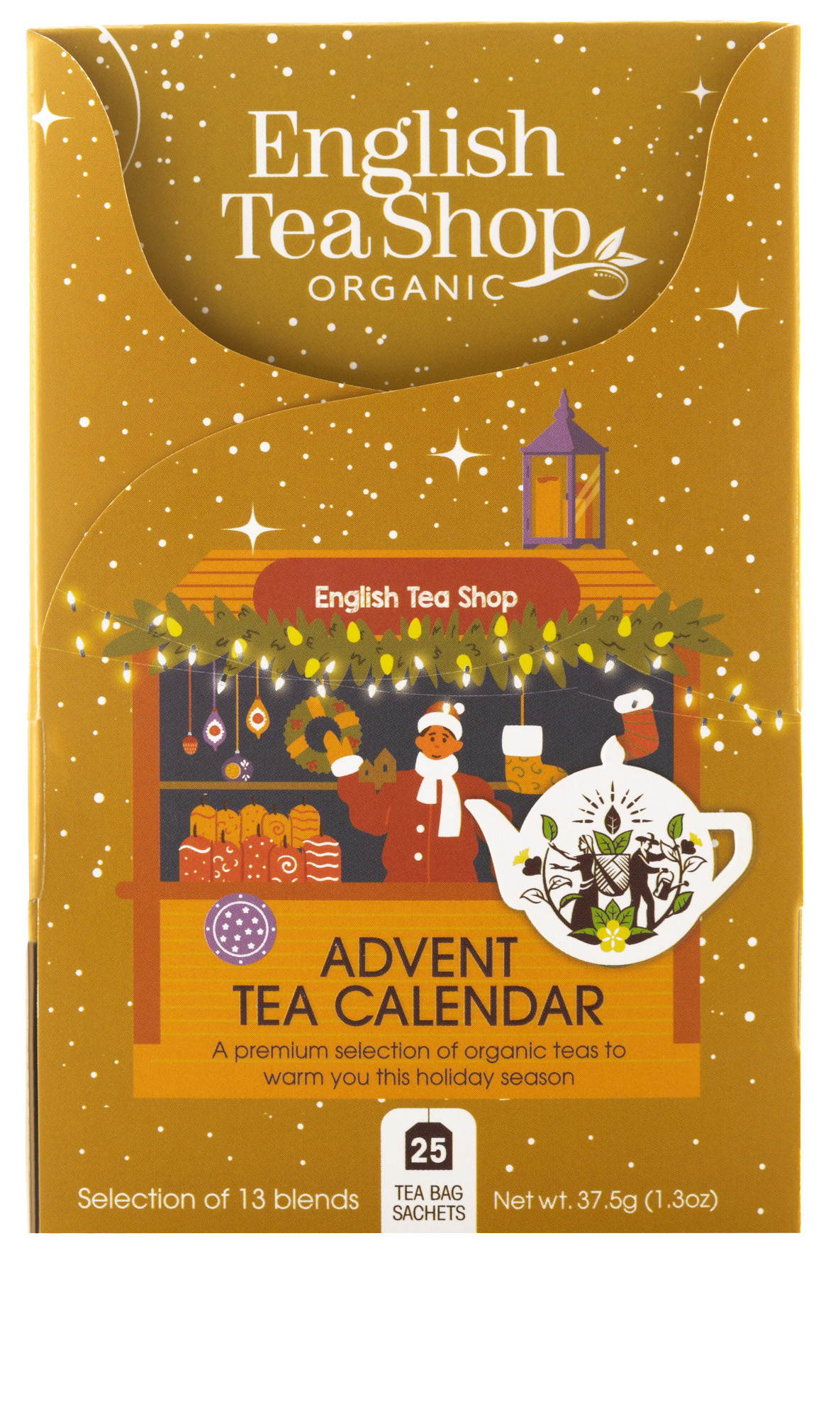 English Tea Shop Adventní kalendář Gold 25 sáčků BIO