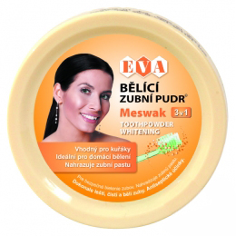 Zobrazit detail výrobku Eva Cosmetics Bělící zubní pudr (meswak) 30 g