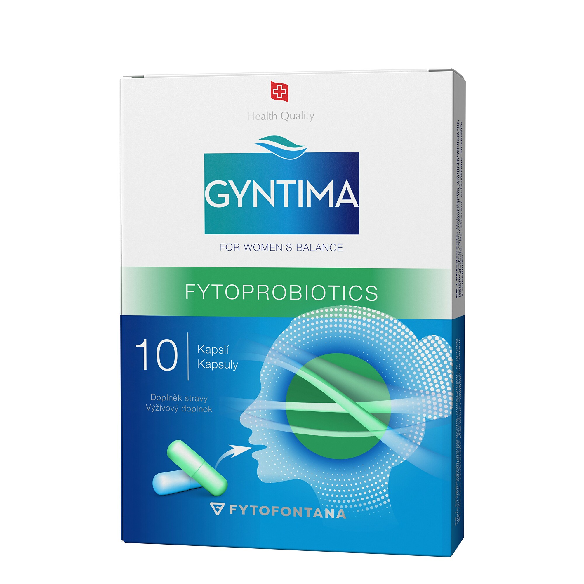 Zobrazit detail výrobku Fytofontana Gyntima fytoprobiotics 10 kapslí