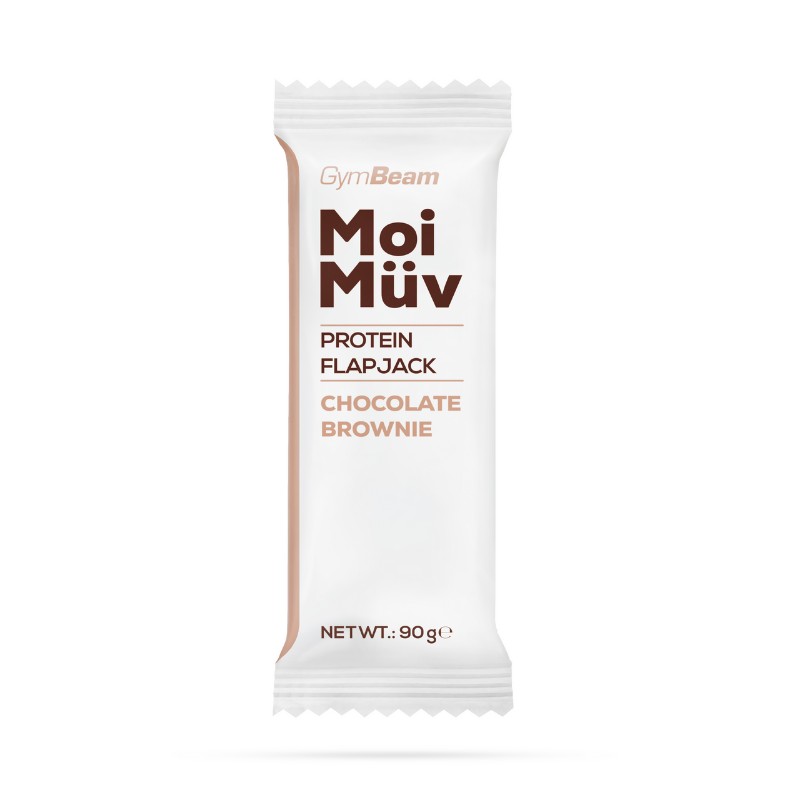 GymBeam MoiMüv Protein Flapjack 12x90 g - Chocolate brownie