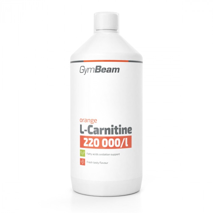 GymBeam Spalovač tuků L-Karnitin - Orange 1000 ml