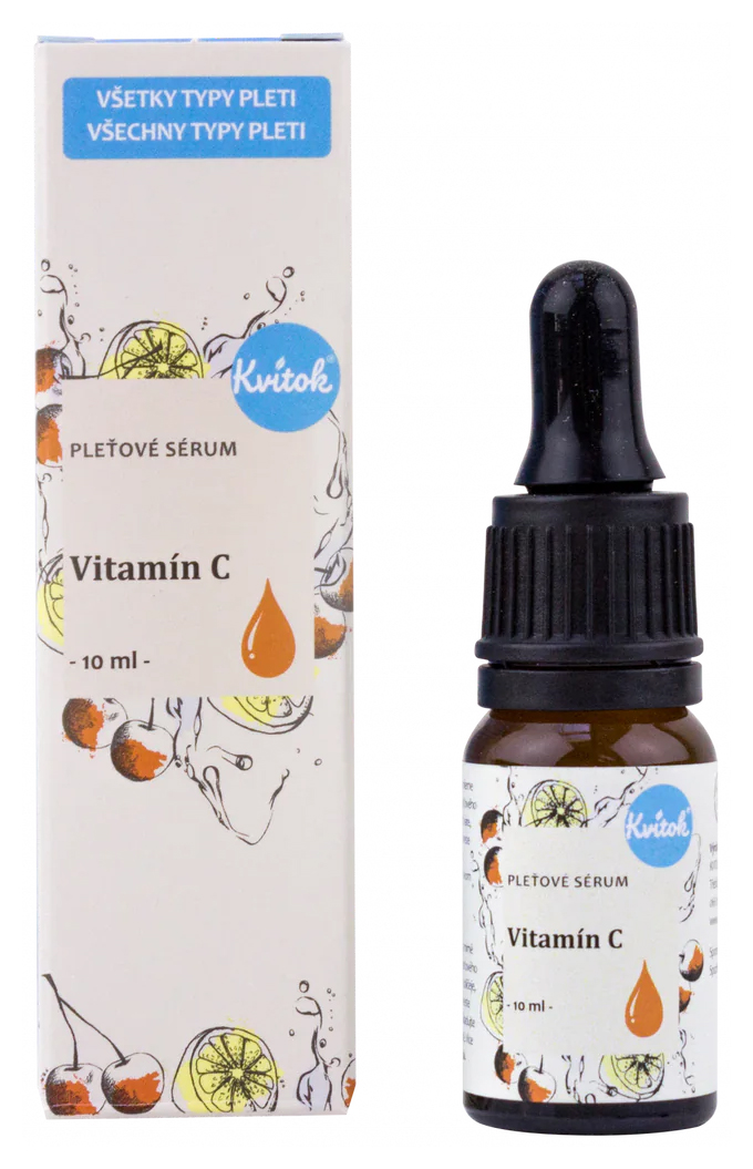 Kvitok Pleťové sérum - Vitamin C 10 ml