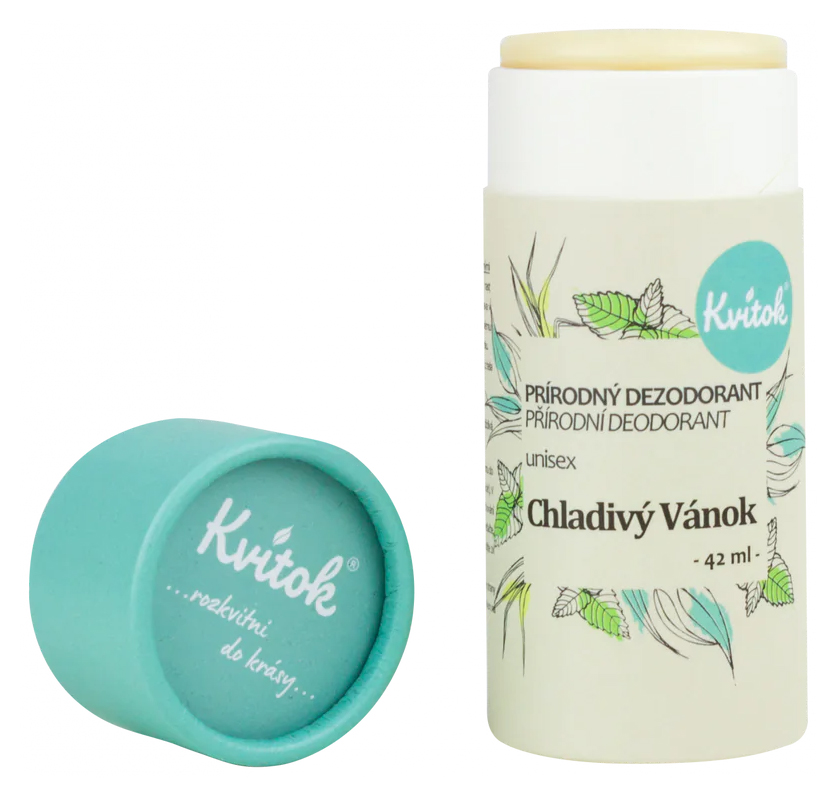 Zobrazit detail výrobku Kvitok Tuhý deodorant Chladivý vánek 42 ml