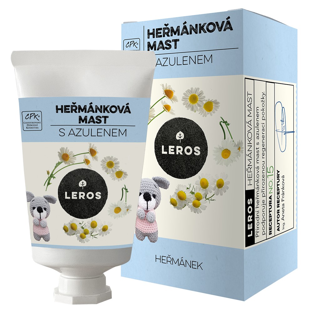 Zobrazit detail výrobku LEROS Heřmánková mast s azulenem 30 ml