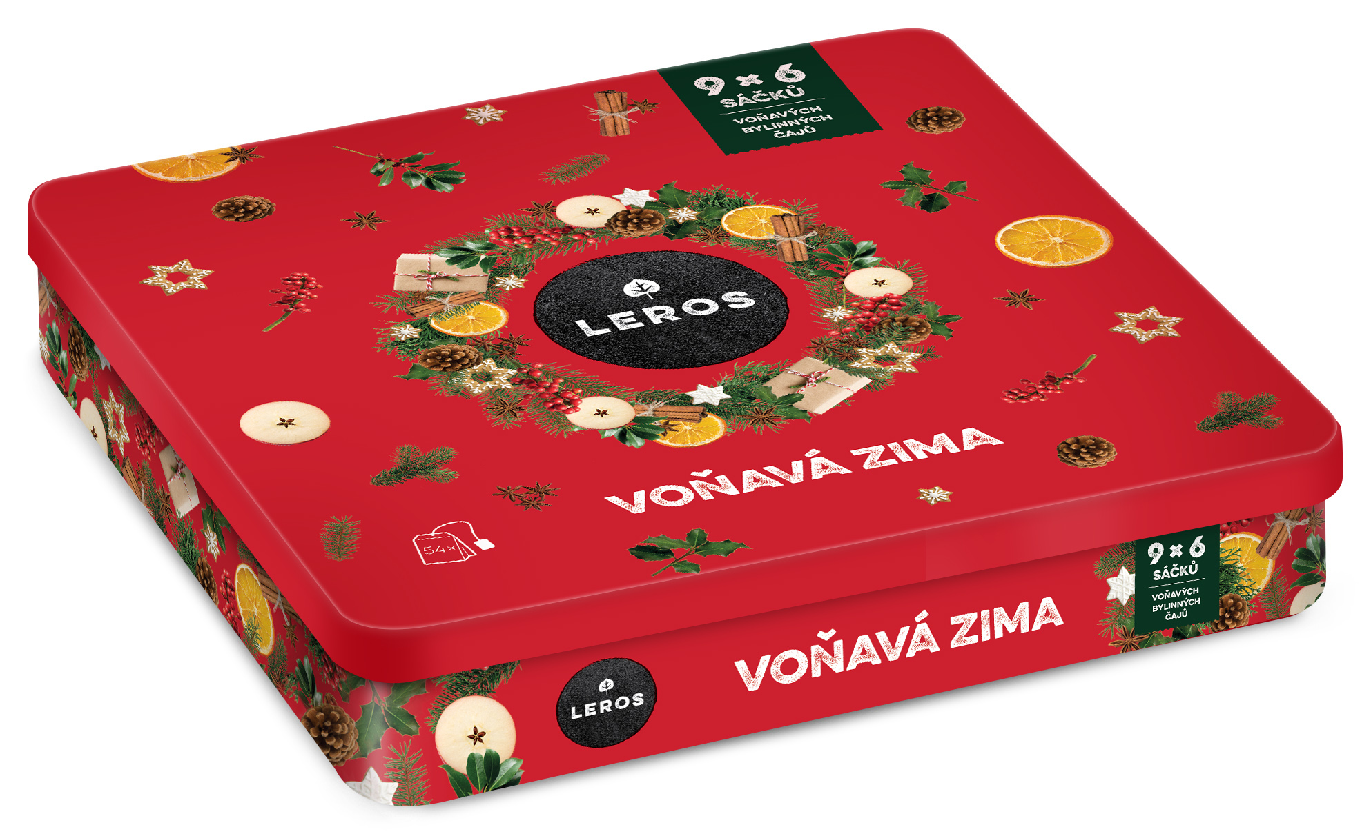 Zobrazit detail výrobku LEROS Dárková sada čajů Voňavá zima