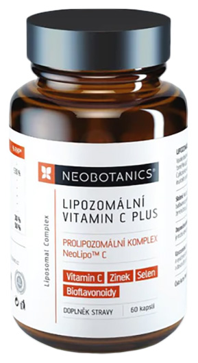 Neobotanics Lipozomální vitamin C Plus 60 kapslí