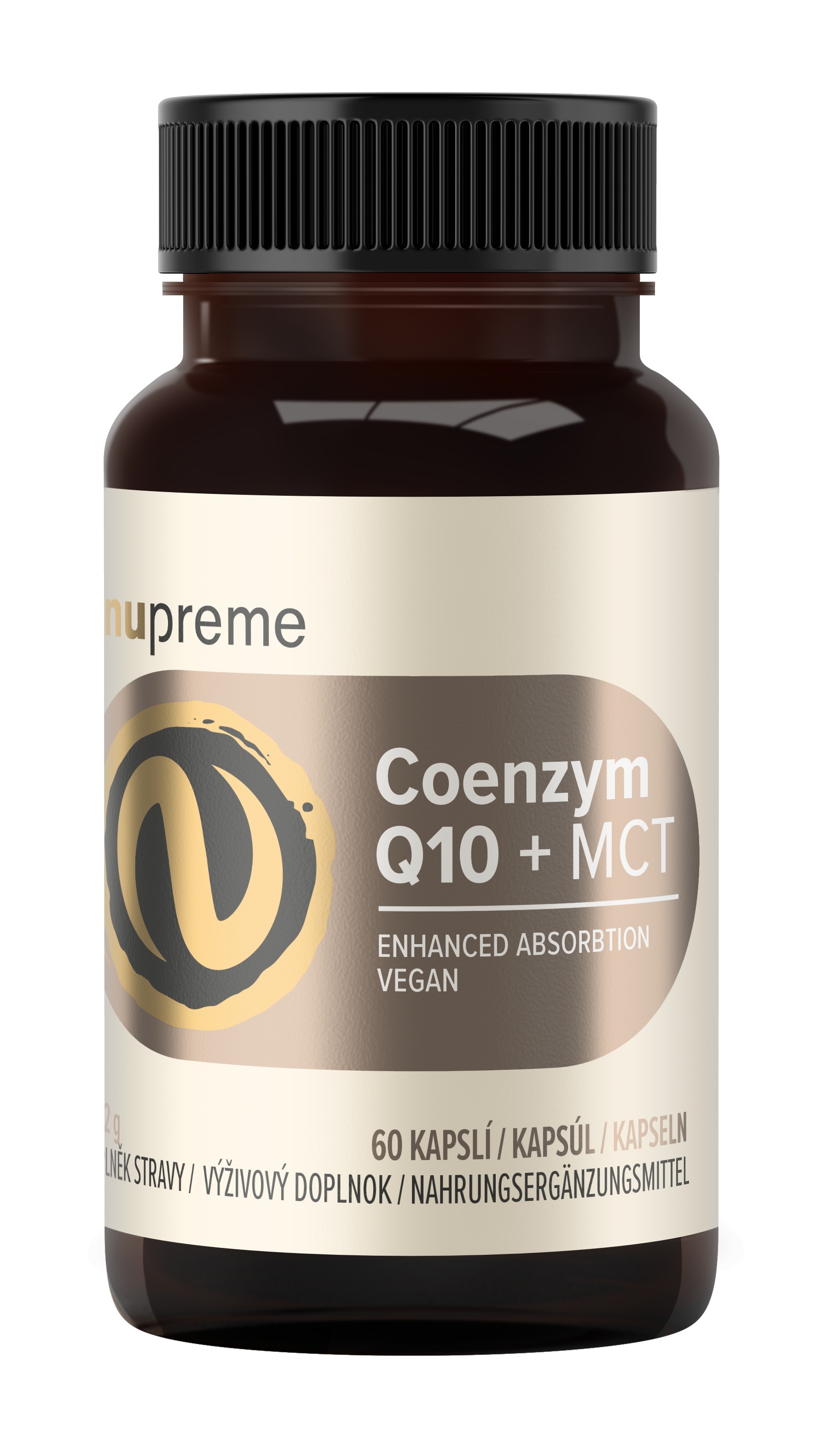 Levně Nupreme Coenzym Q10 + MCT 60 kapslí