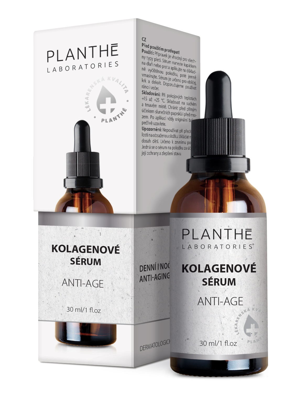 Zobrazit detail výrobku PLANTHÉ Laboratories Kolagenové sérum anti-age 30 ml
