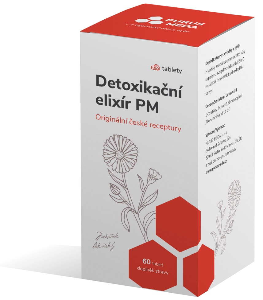 Purus Meda Detoxikační elixír PM 60 tablet