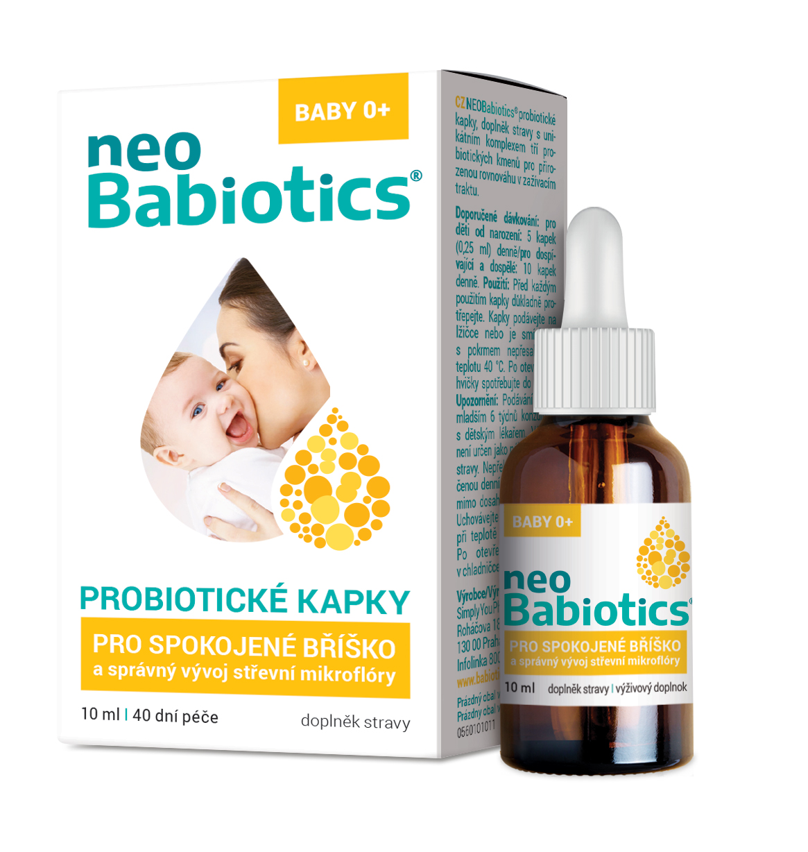 Zobrazit detail výrobku Simply You NEOBabiotics probiotické kapky Baby 0+ 10 ml