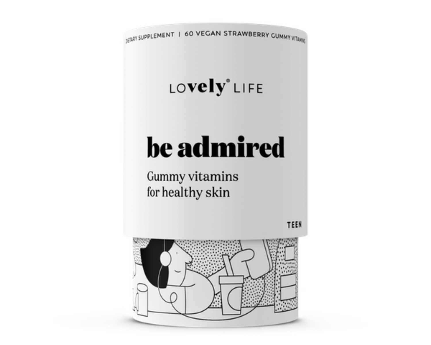 Zobrazit detail výrobku Vely Be admired gumové vitamíny pro zdravou pleť 60 ks