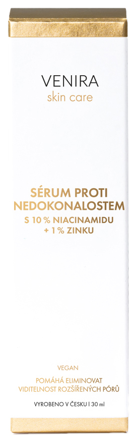 VENIRA sérum proti nedokonalostiam pleti s niacinamidom a zinkom, 30 ml