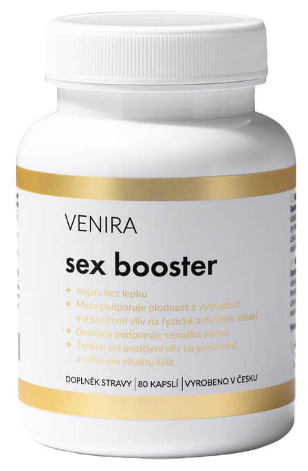 Zobrazit detail výrobku Venira Tablety pro ženy Sex booster 80 kapslí
