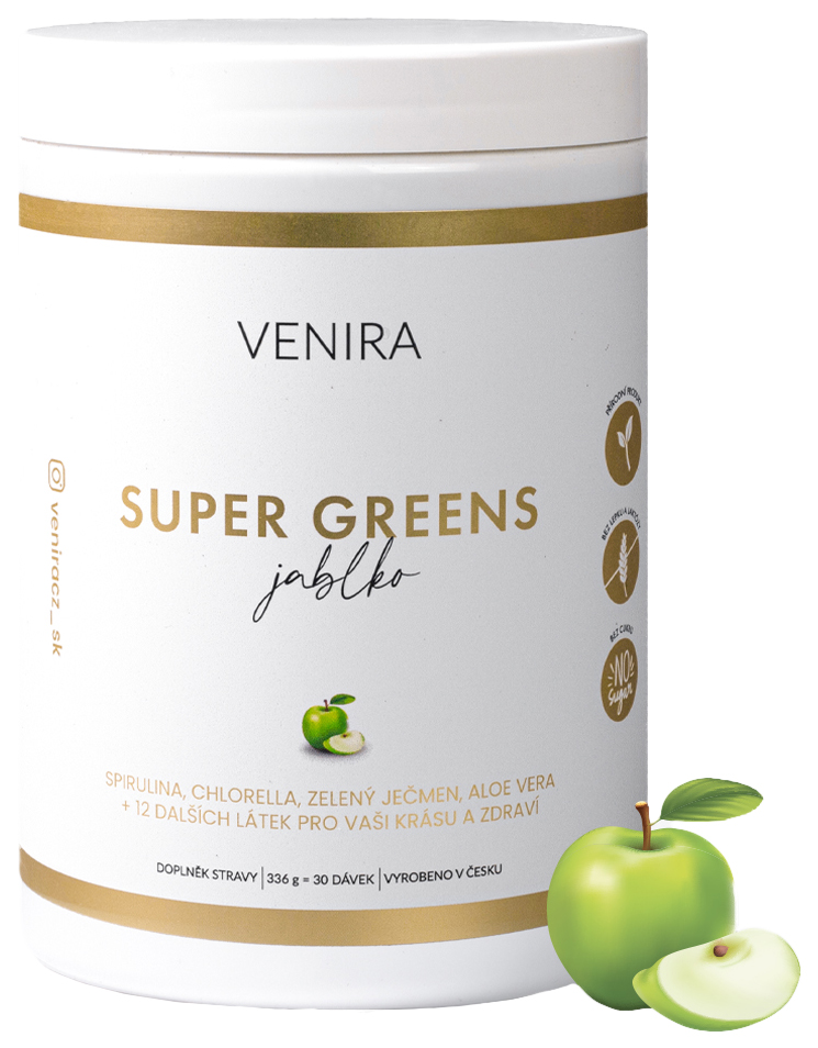 Zobrazit detail výrobku Venira Super greens jablko 336 g