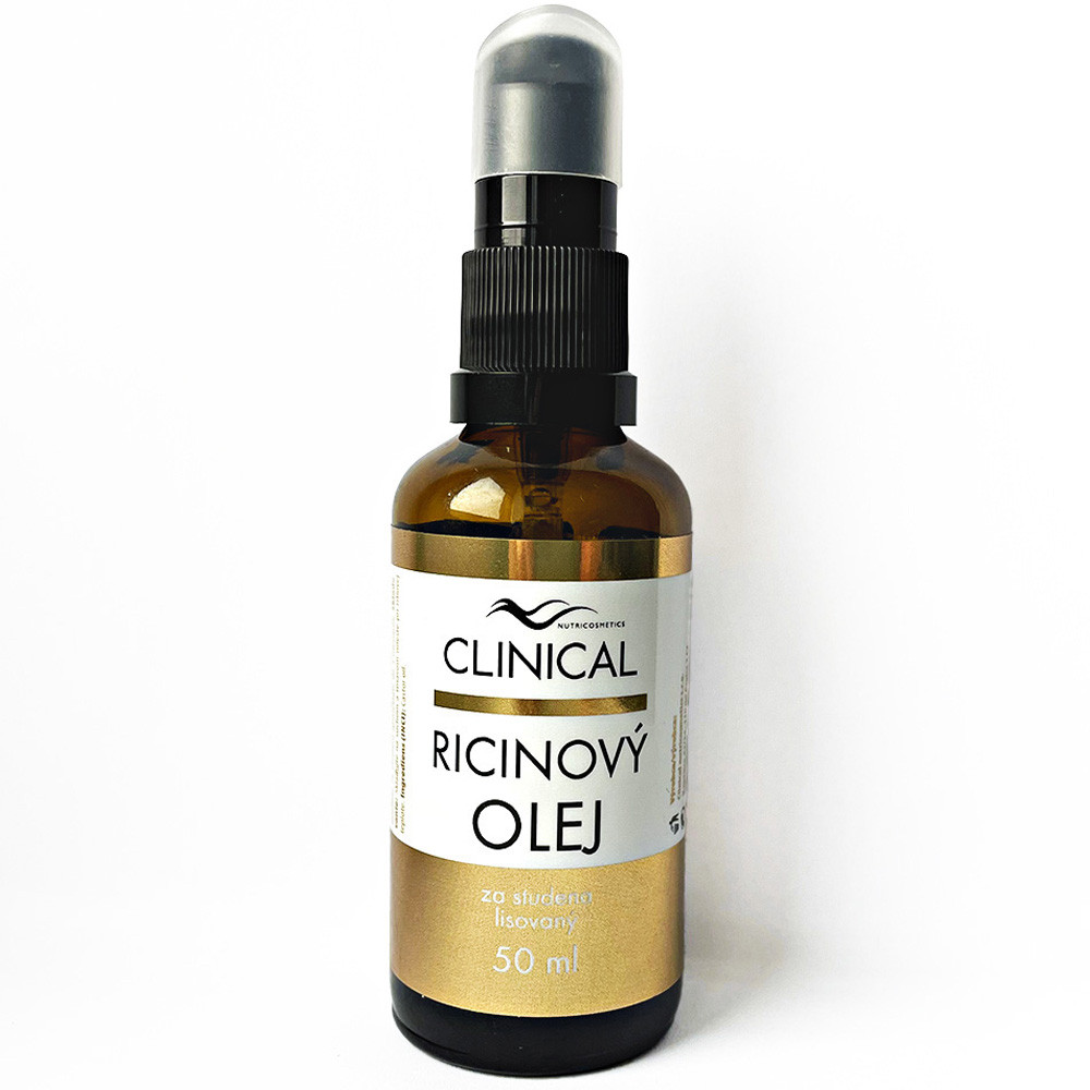 Clinical Ricínový olej za studena lisovaný 50 ml