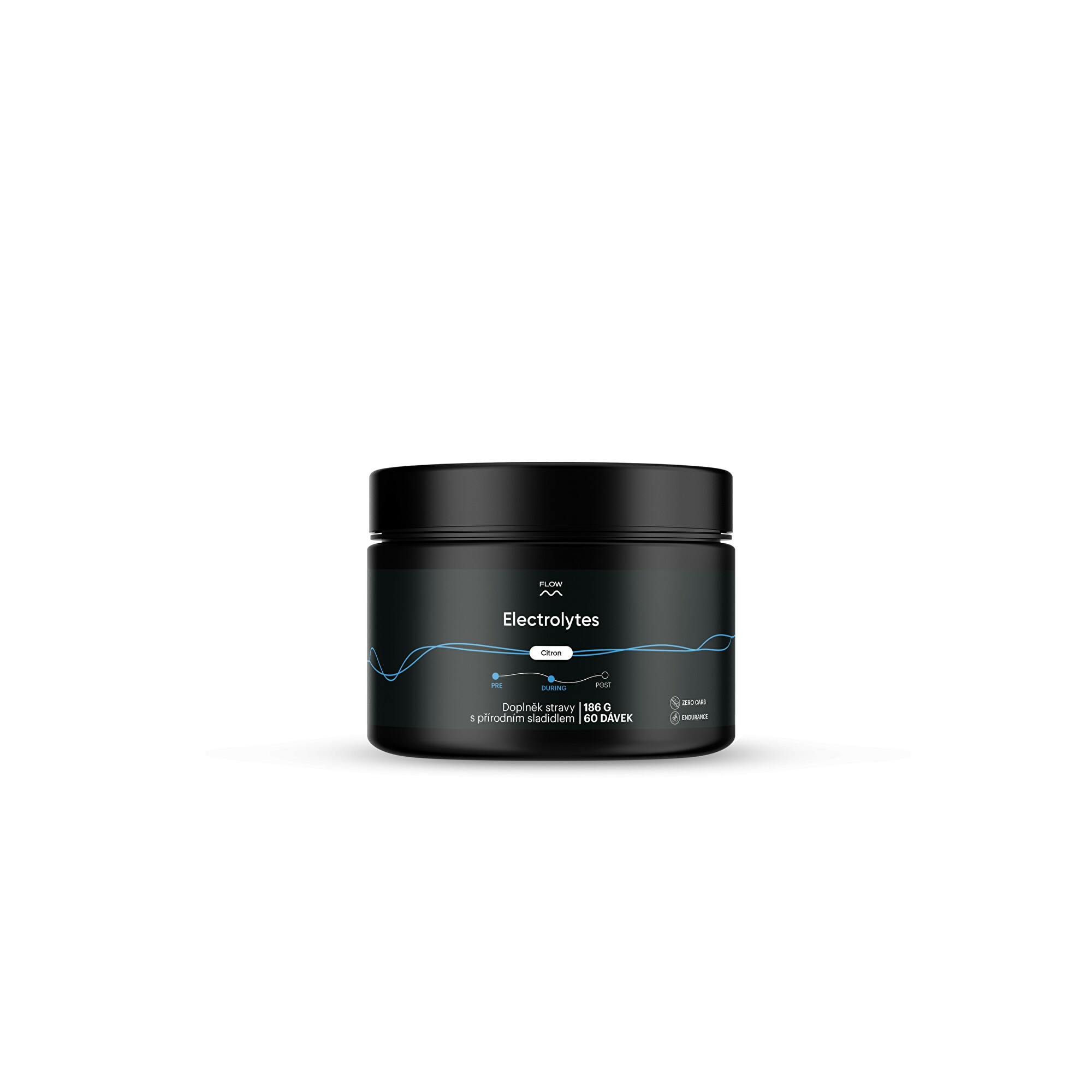 Flow nutrition Electrolytes - citrón 186 g