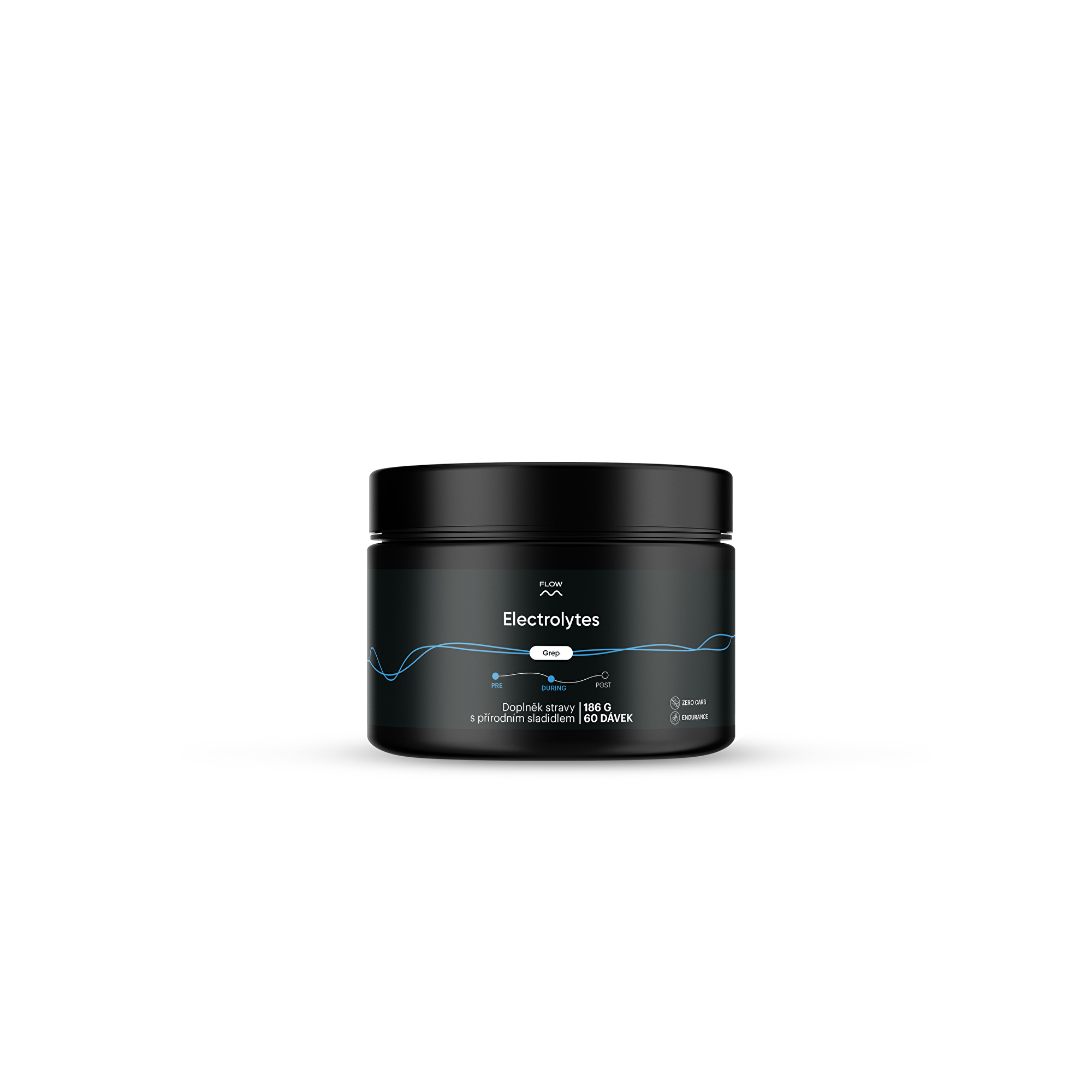 Flow nutrition Electrolytes - grep 186 g / 60 dávok