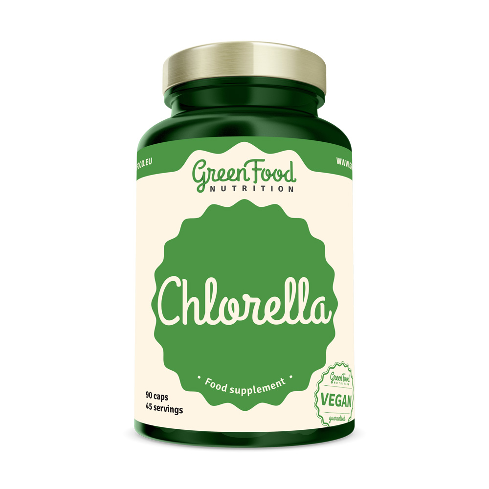GreenFood Chlorella 90 kapsúl