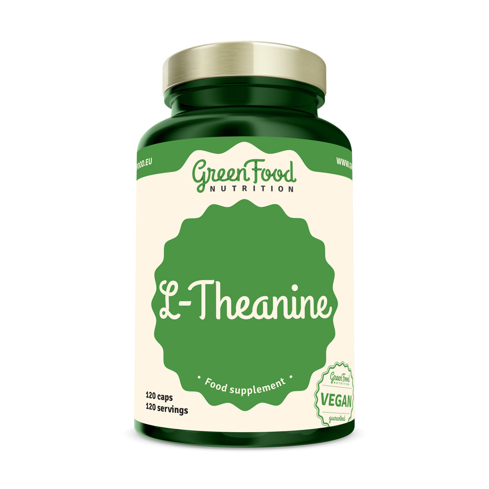 GreenFood L-Theanine 120 kapsúl