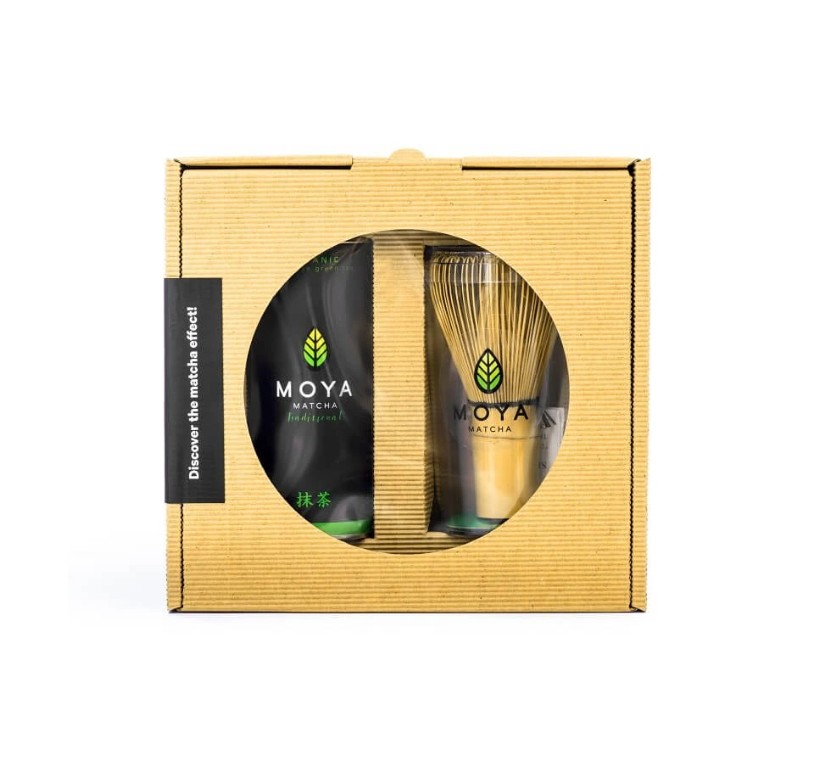 MOYA Matcha & Chasen Set with Matcha Traditional