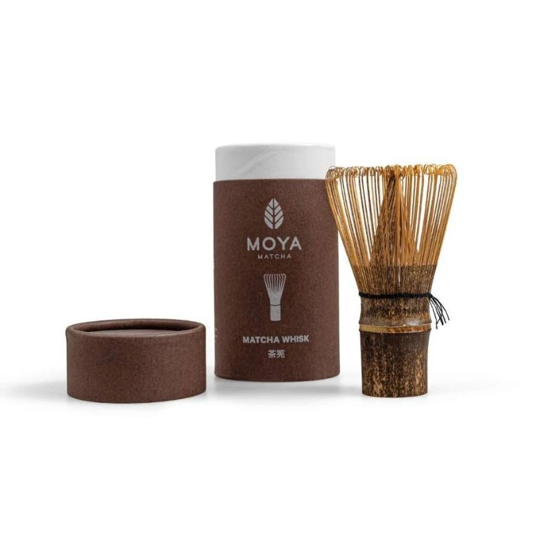 MOYA Chasen - tmavá bambusová metlička na matcha