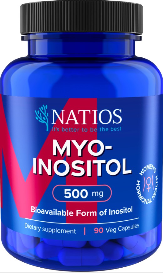 Natios Myo-Inositol 500 mg 90 vegánskych kapsúl
