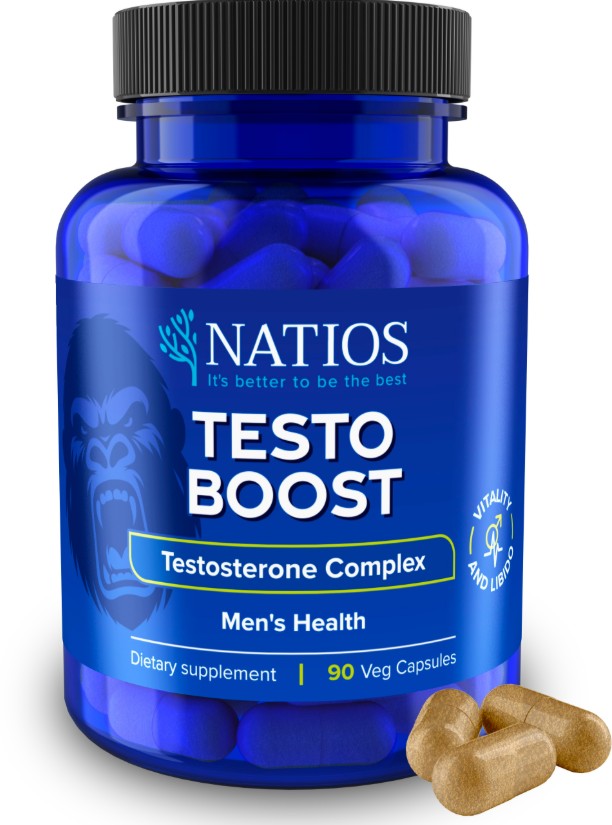 Natios TestoBoost - Komplex 11 zložiek 90 vegánskych kapsúl
