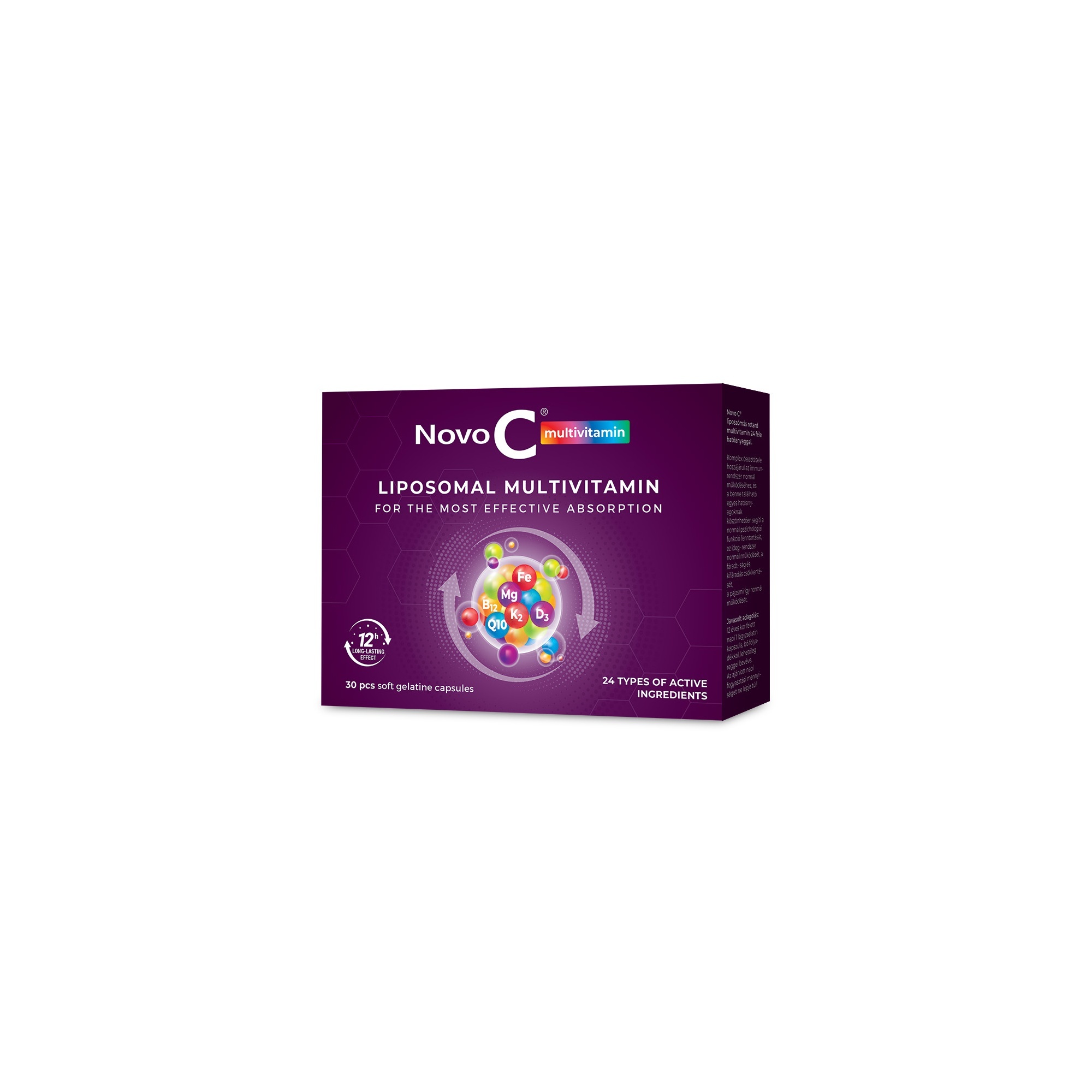 Novo C Novo C Multivitamín 30 kapsúl