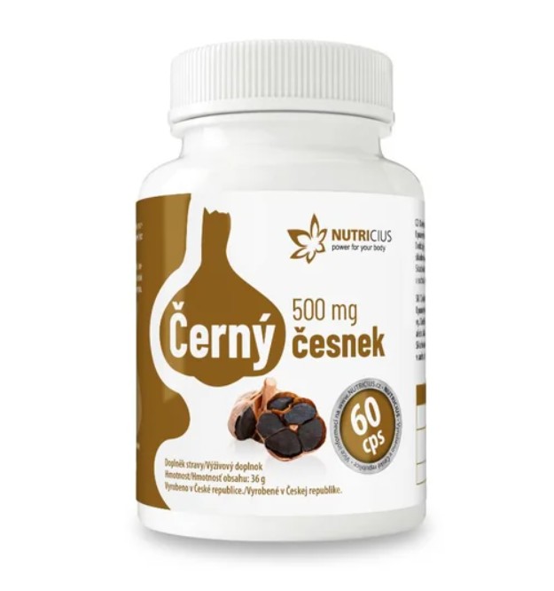 Nutricius Čierny cesnak 500 mg 60 kapsúl