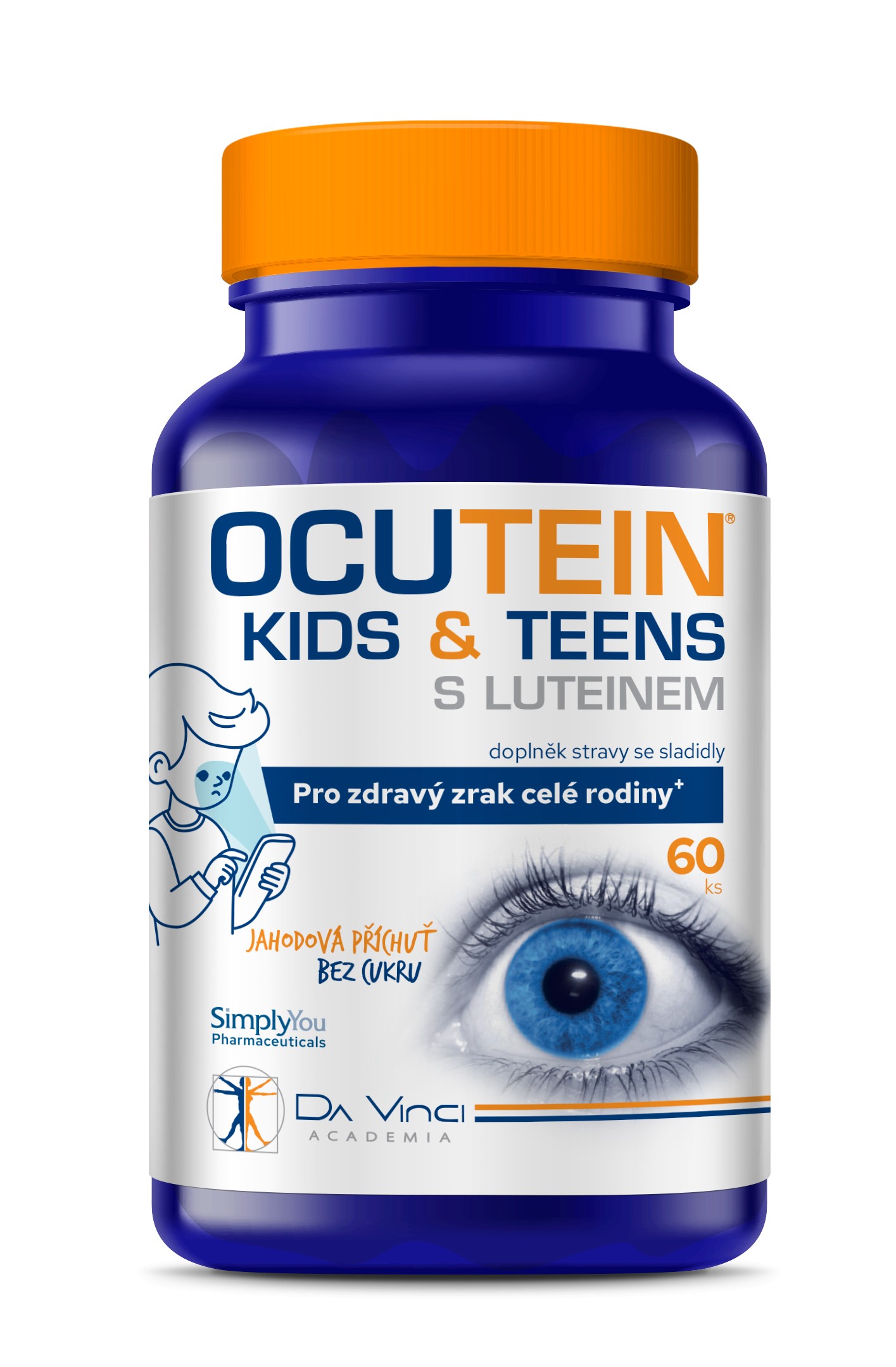 Simply You Ocutein Kids & Teens s luteínom 60 ks
