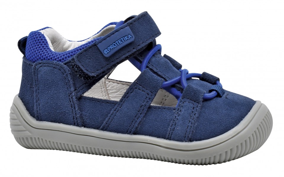 Protetika Detská barefoot vychádzková obuv Kendy modrá 30