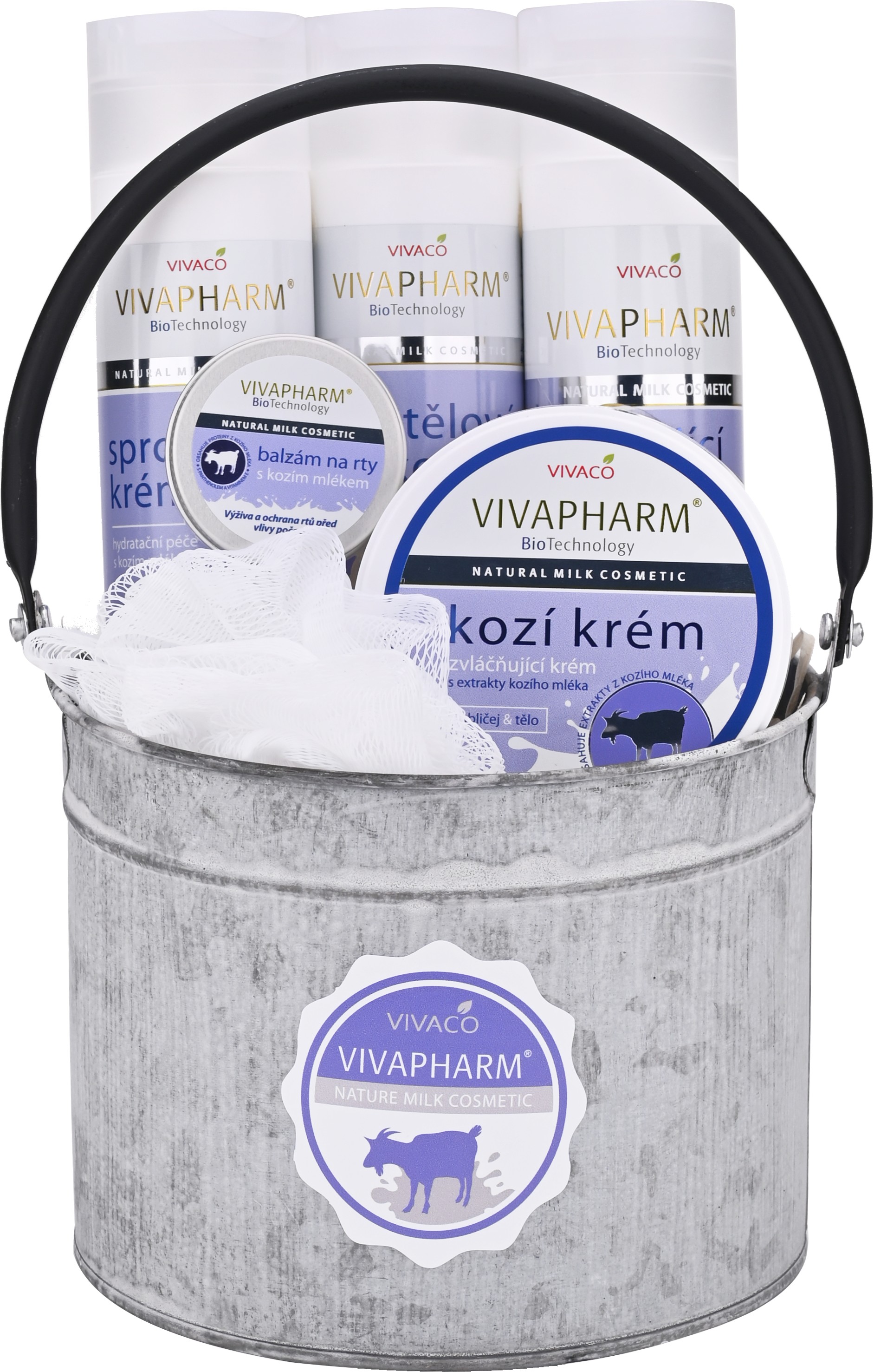 Vivaco Darčekové balenie s kozím mliekom