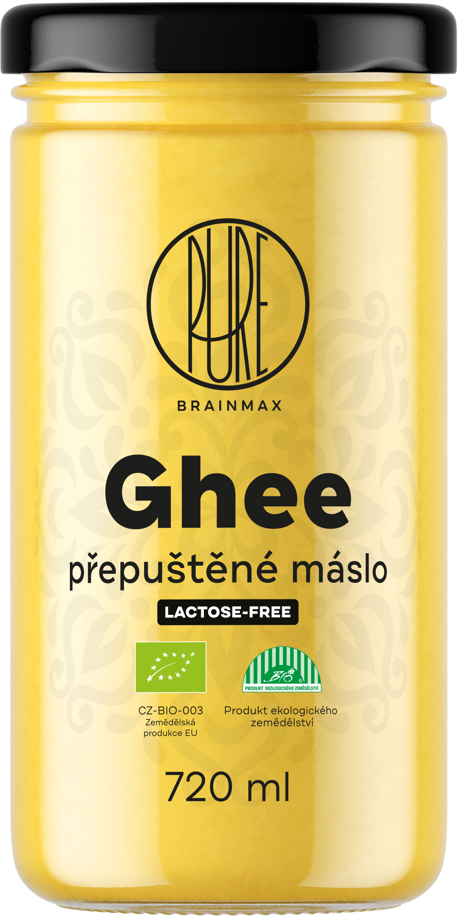BrainMax Pure Ghee - Přepuštěné máslo BIO 590 ml