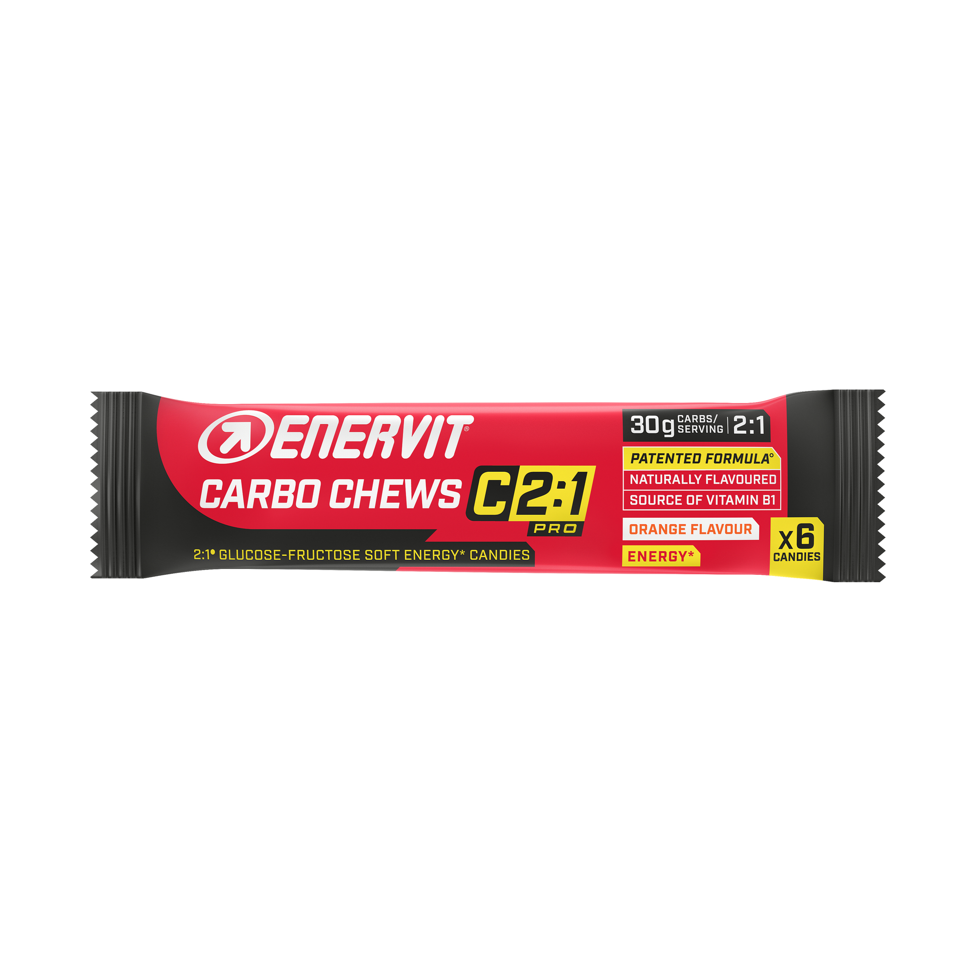 Enervit Energetické želatinky Carbo Chews C2:1 - Pomeranč