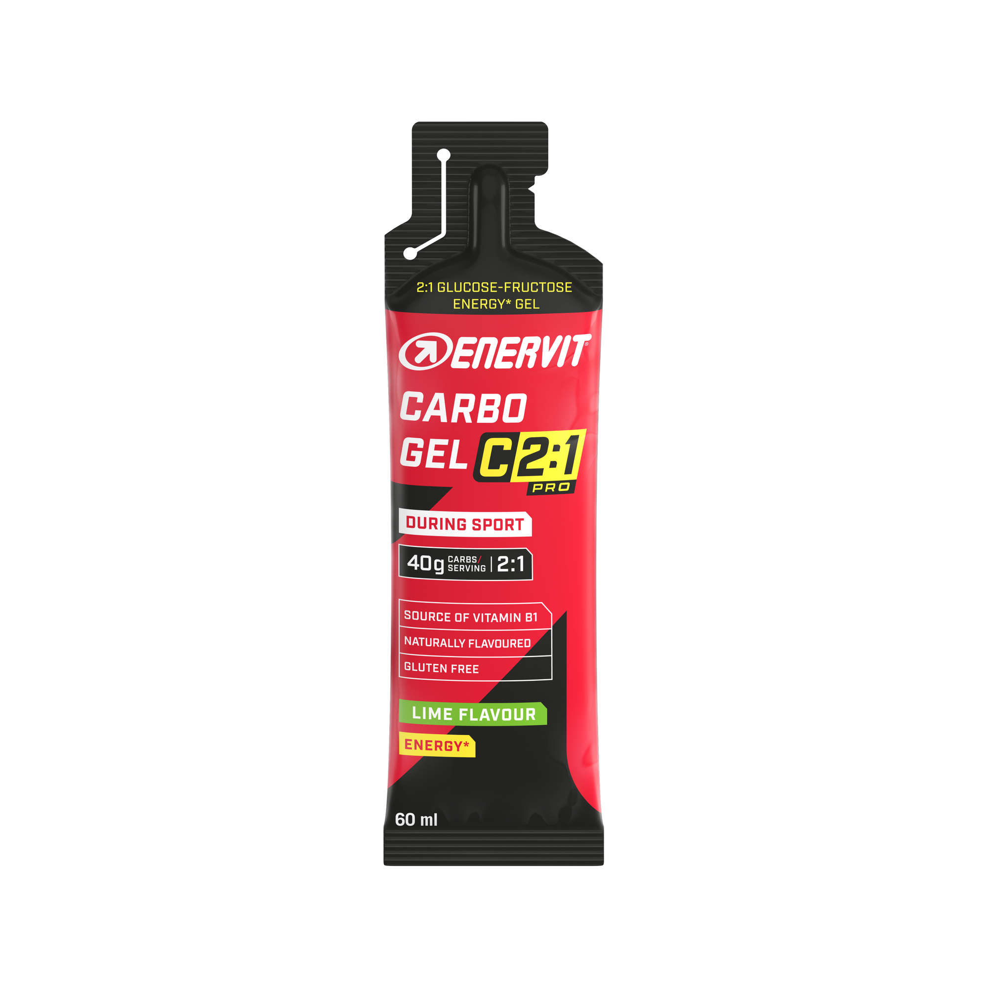 Enervit Energetický gel Carbo Gel C2:1 - Limetka 60 ml