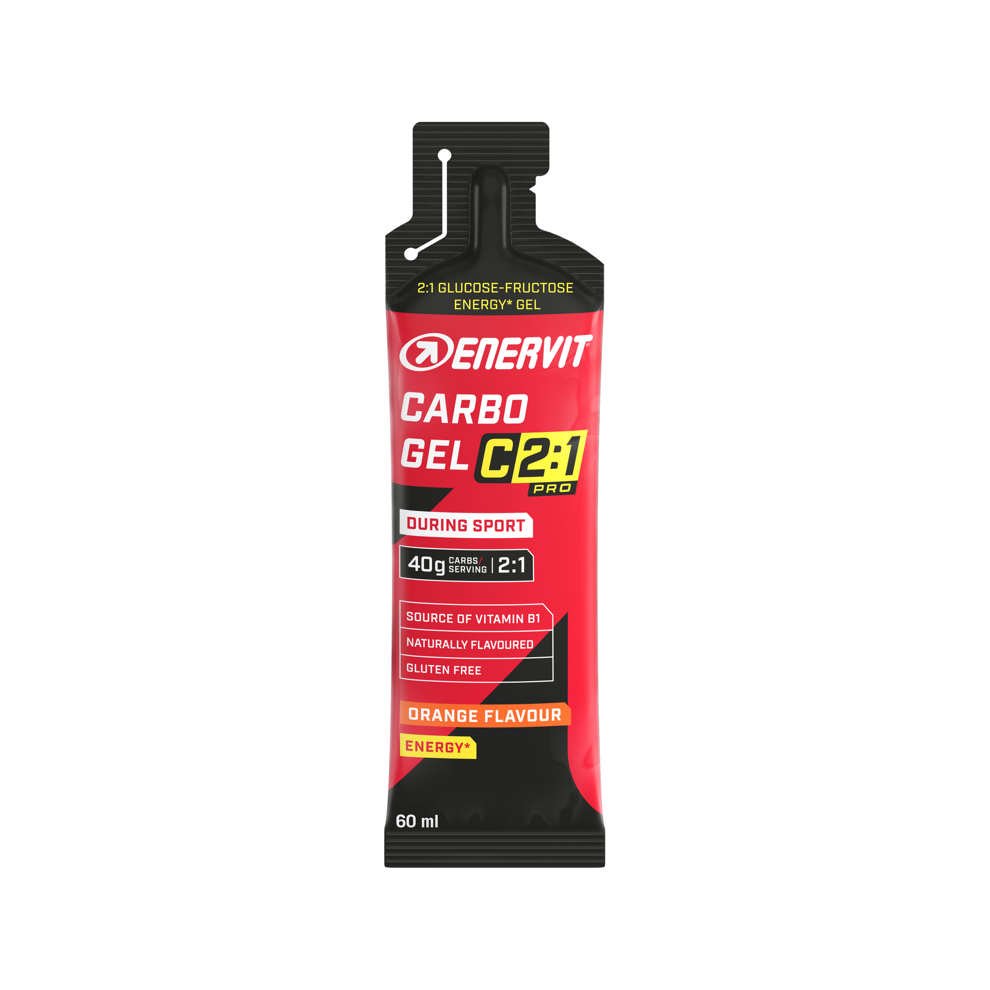 Enervit Energetický gél Carbo Gél C2:1 - Pomaranč 60 ml