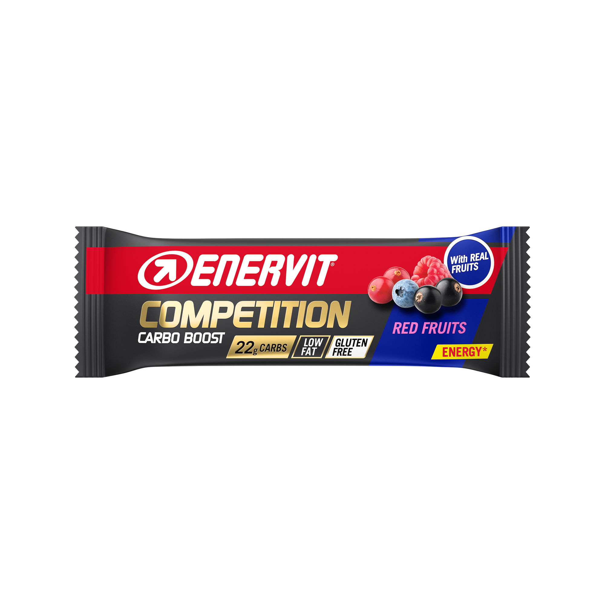 ENERVIT Competition Bar, tyčinka, 30 g červené ovoce