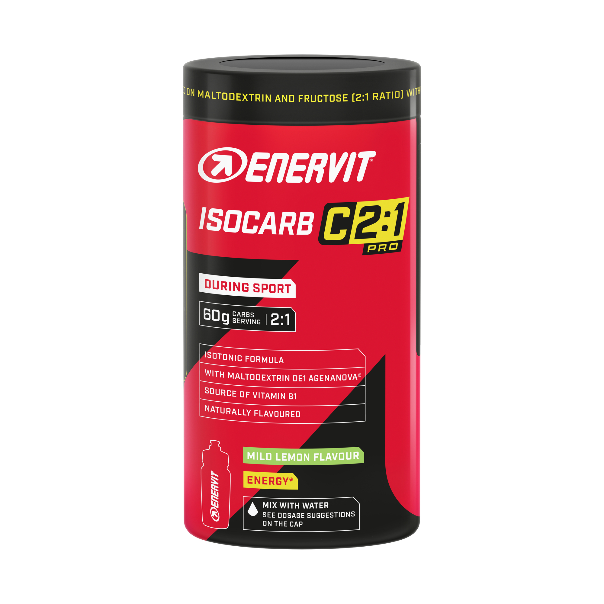 Enervit Isocarb C2:1 - Citron 650 g